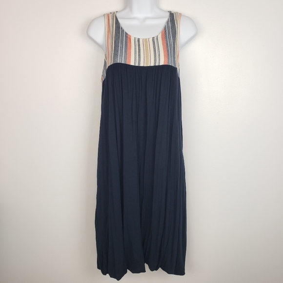 Anthro Porridge Cayucos stripe bubble hem dress - Picture 2 of 9